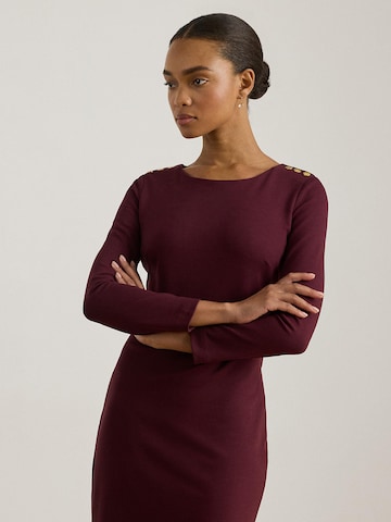 Lauren Ralph Lauren Kootud kleit, värv punane