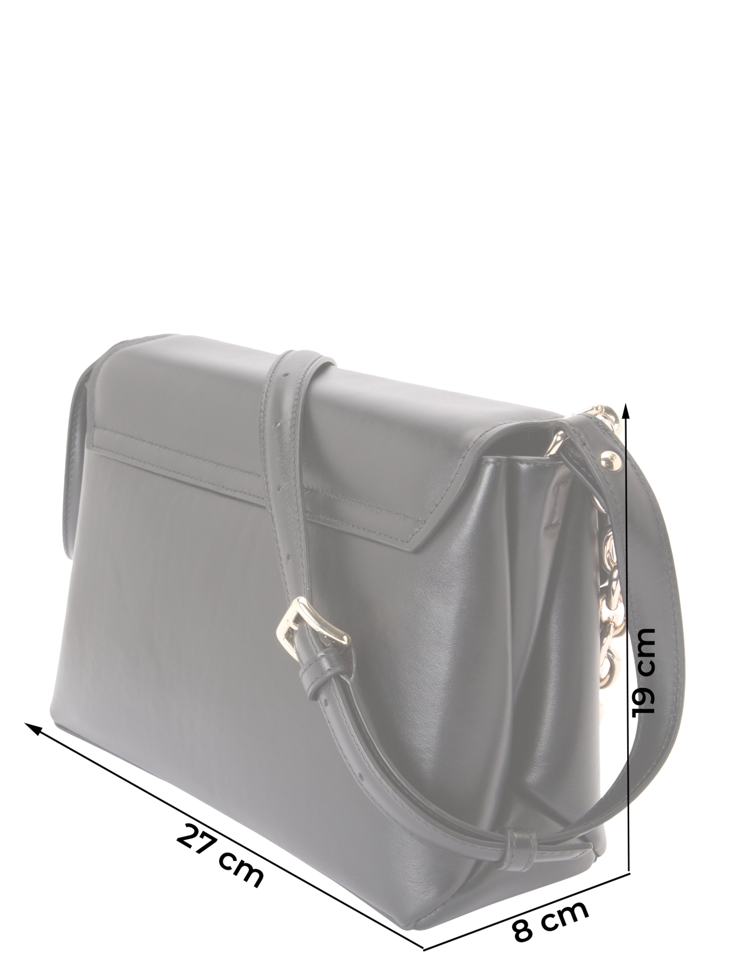 Borsa a spalla 'Meridiana' di FURLA in nero