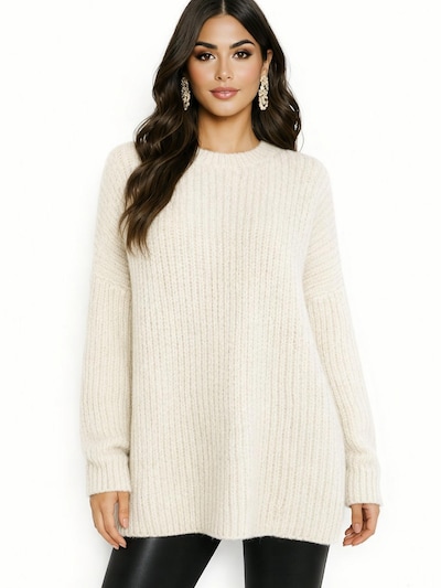 Worldclassca Oversized Sweater 'Dicker' in Cream, Item view