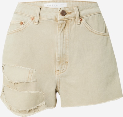 TOPSHOP Jeans i sand, Produktvisning