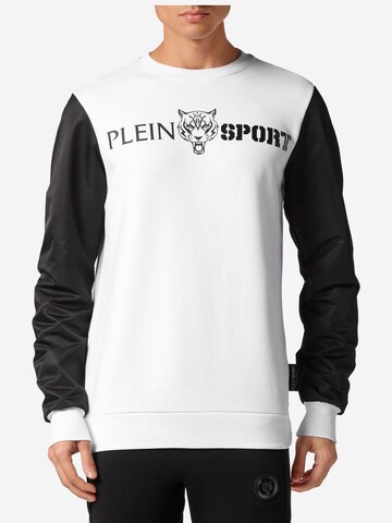 Plein Sport Sweatshirt 'Tiger' in White