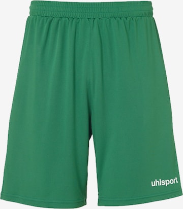 UHLSPORT Regular Sportshorts 'Essential' in Grün: Vorderseite