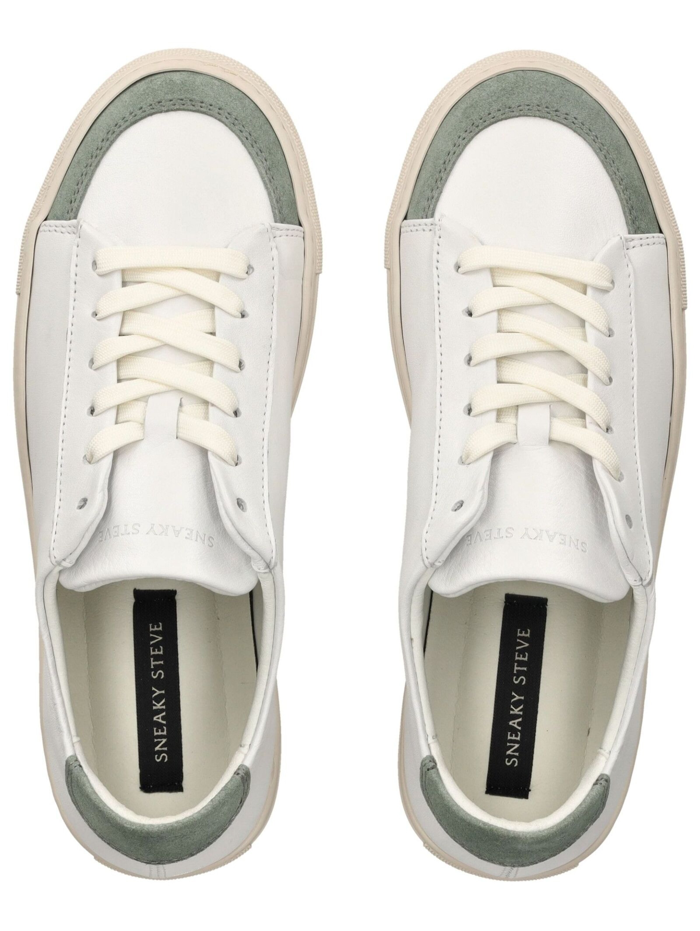 Baskets basses Sneaky Steve en blanc