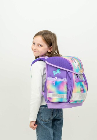 Belmil Schulranzen-Set 'Classy' in Lila