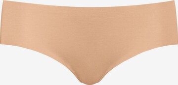 Hanro Slip ' Invisible Cotton ' in Beige: voorkant