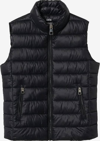 MANGO Vest in Black: front