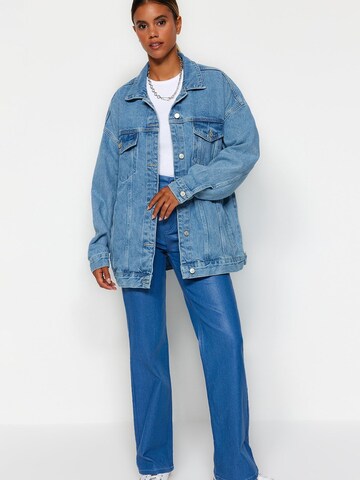 Trendyol Between-season jacket in Blue