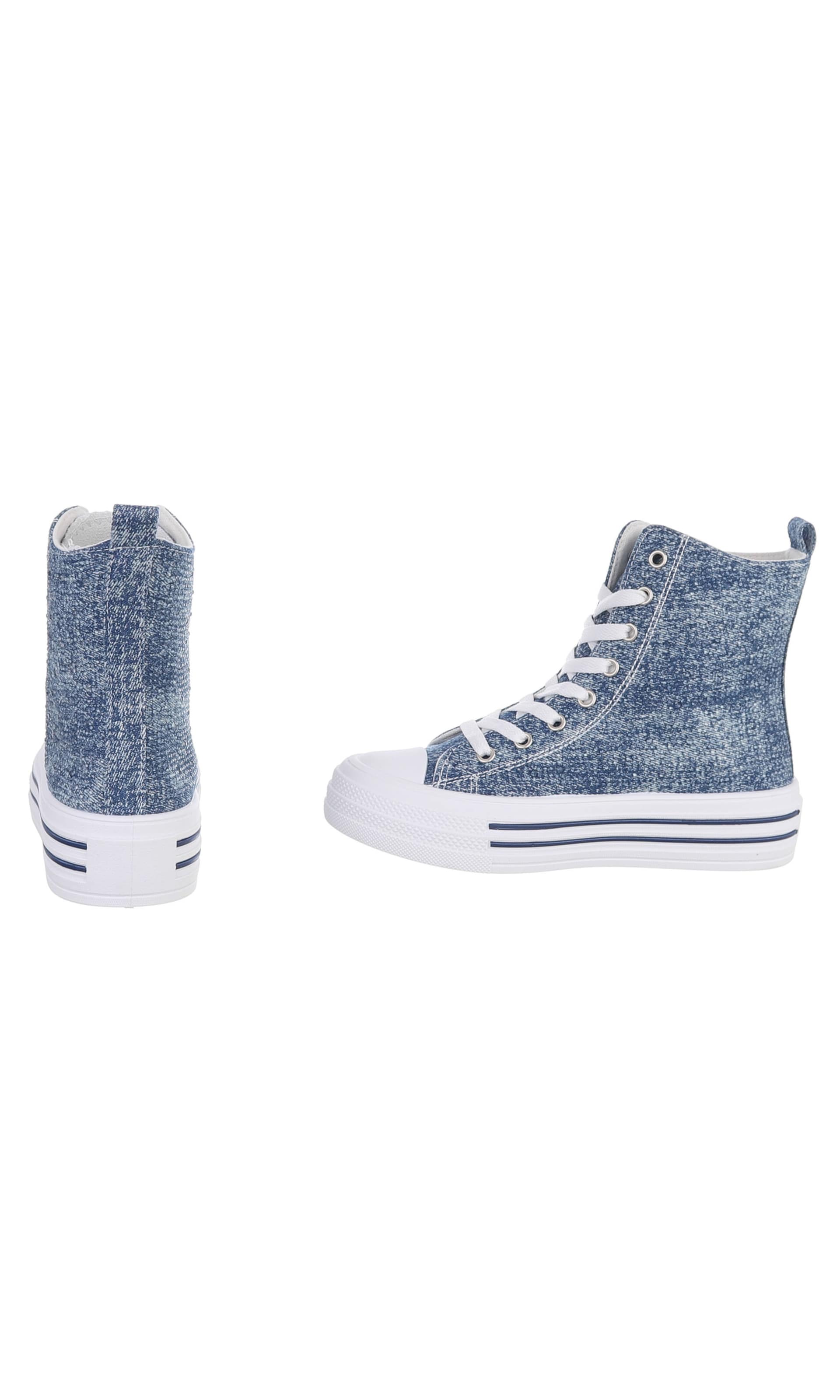 Ital-Design Sneaker in Blau