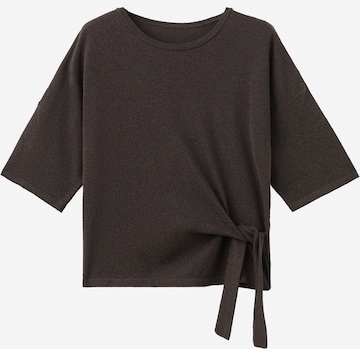 MANGO Pullover 'TRIUNFO' in Braun: Vorderseite