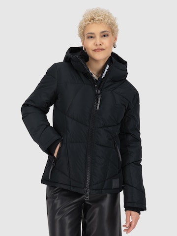 Alife and Kickin Winter Jacket 'KasandraAK A' in Black: front