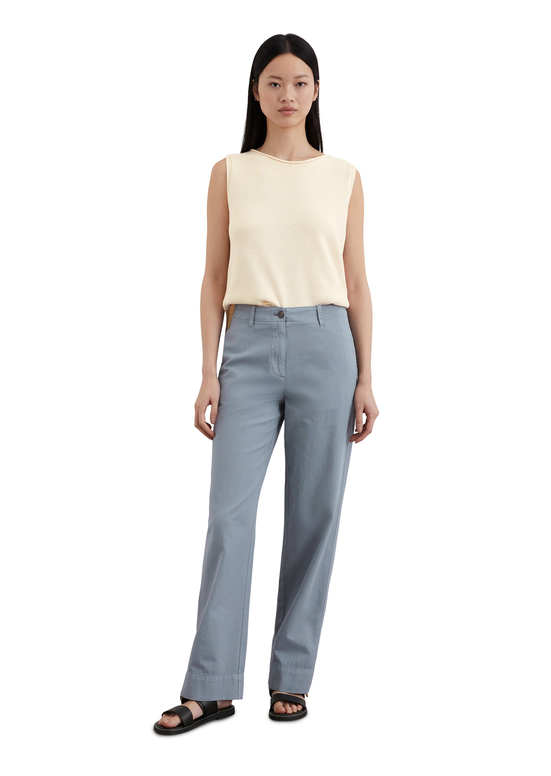 Wide Leg Pantalon Marc O'Polo en bleu