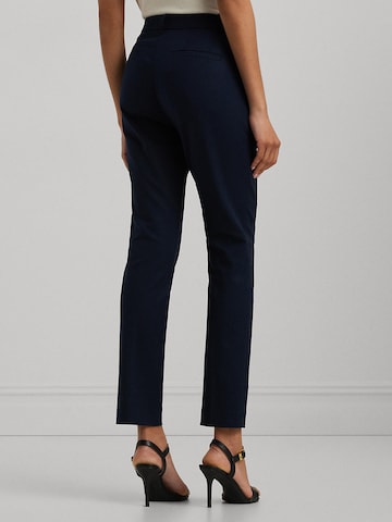 Lauren Ralph Lauren Petiteregular Hlače na crtu - plava boja