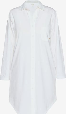 JOOP! Nachthemd ' Loungewear ' in Wit: voorkant