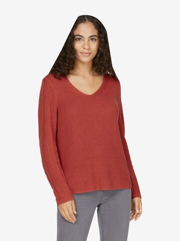 heine Sweater in Orange: front