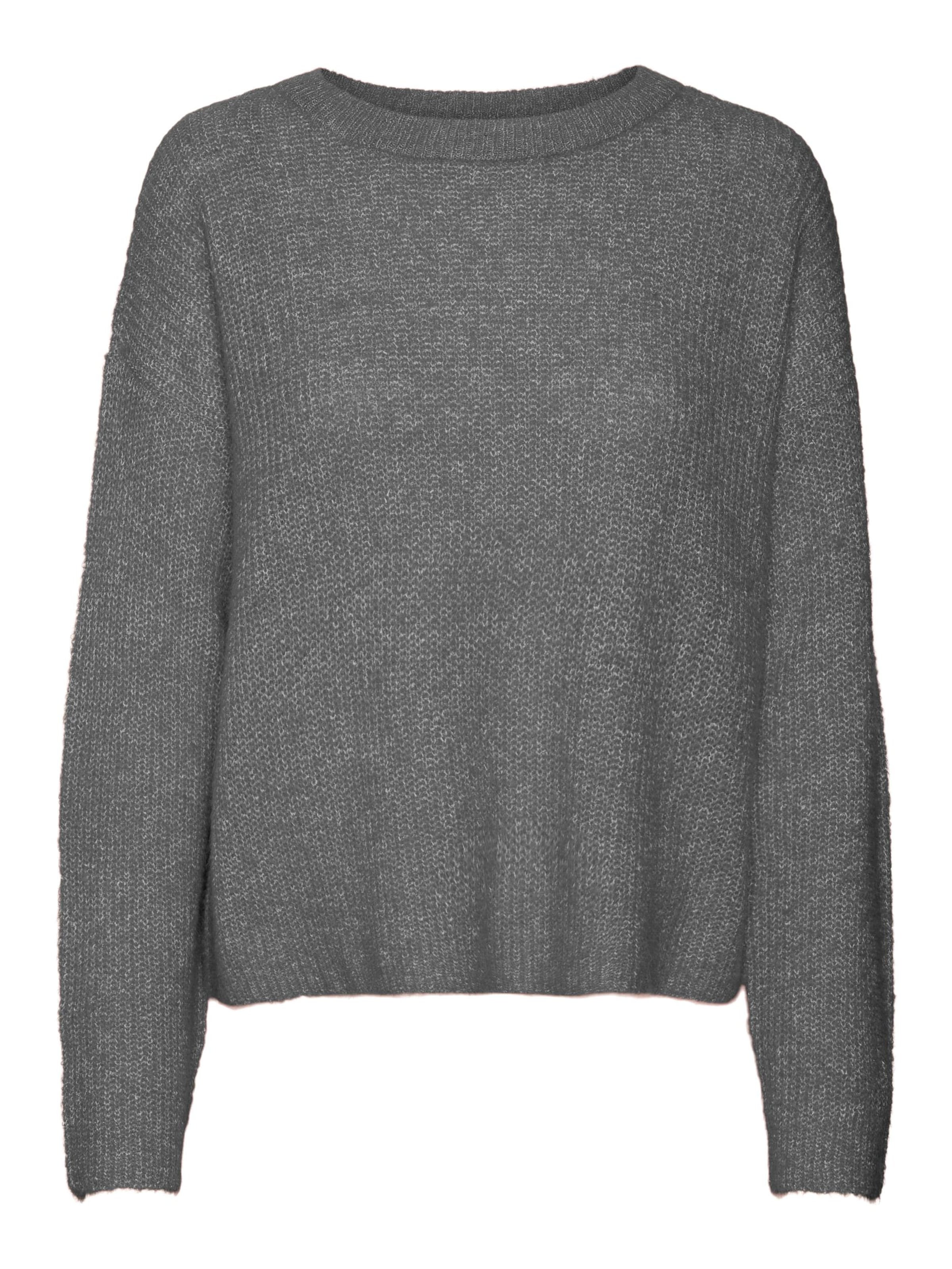 VERO MODA - Pullover 'MILI' em cinzento: frente