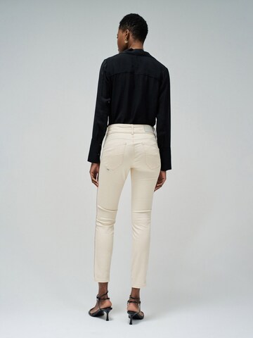 Salsa Jeans Skinny Jeans 'Secret' in Wit