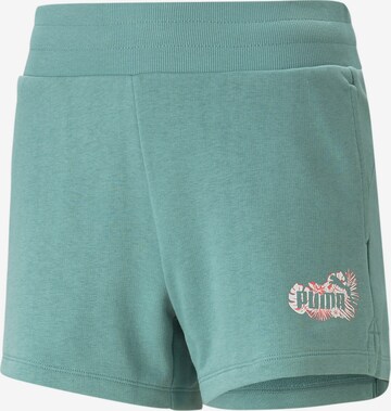 PUMA - Pantalón deportivo en azul: frente