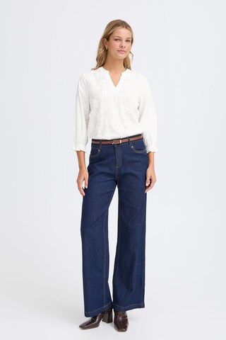 Fransa Blouse in White