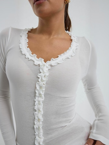 T-shirt Seamless Basic en blanc