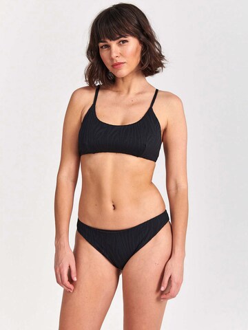 Bustino Bikini 'LOU' di Shiwi in nero: frontale