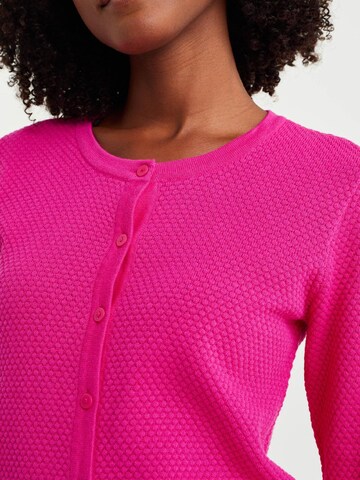 WE Fashion - Casaco de malha em rosa