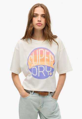 Superdry Shirt in Wit: voorkant