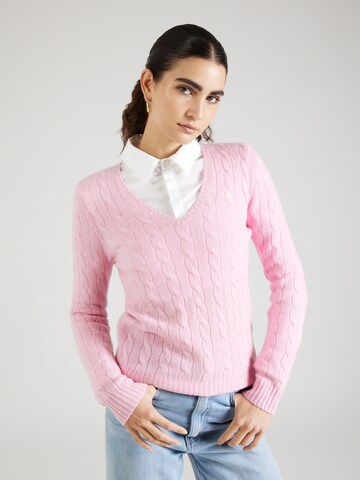 Polo Ralph Lauren Trui 'KIMBERLY' in Roze: voorkant