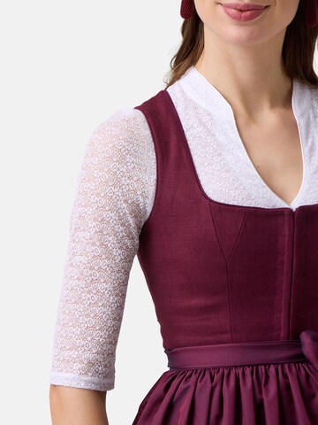 WALDORFF Traditional Blouse 'Yara' in White: front