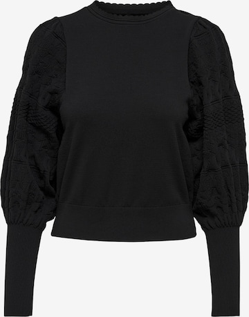 Only Petite Pullover 'MELITA' i sort: forside