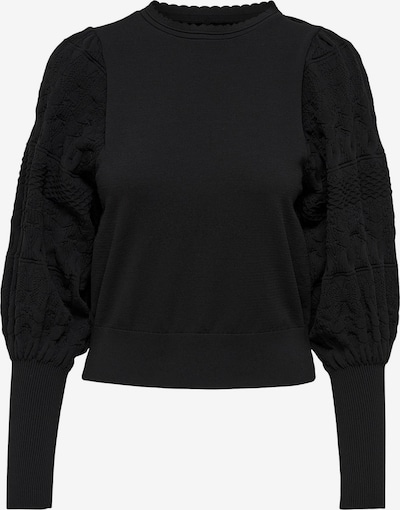 Only Petite Pull-over 'MELITA' en noir, Vue avec produit