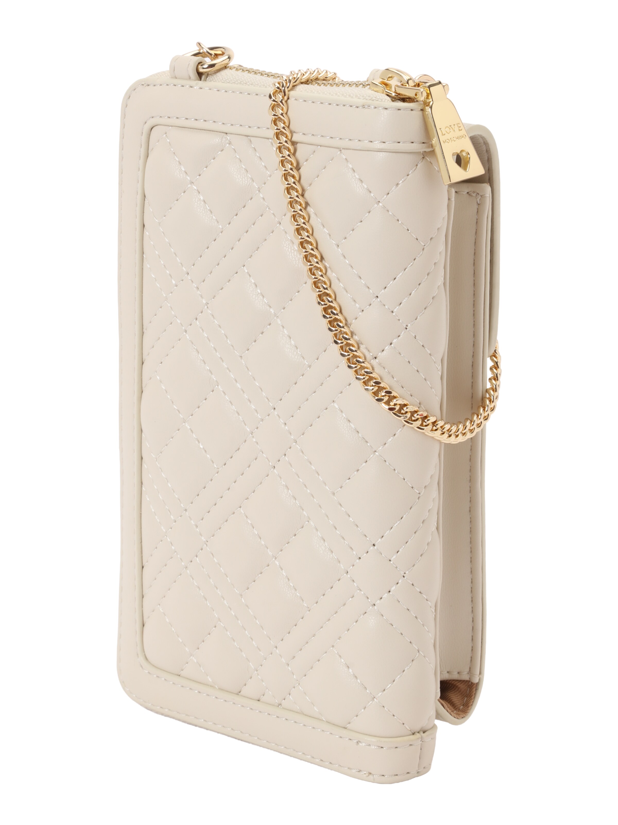 Porte-monnaies Love Moschino en beige