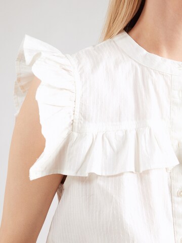 ICHI Bluse 'IHRAMSAY' in Beige