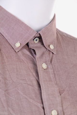 A.W.Dunmore Button Up Shirt in L in Brown