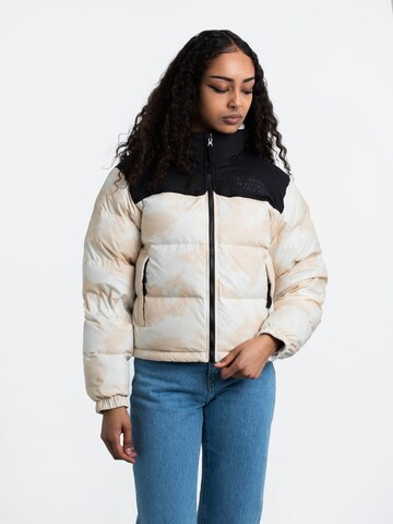 THE NORTH FACE Winter Jacket ' 1992 Crinkle Nuptse ' in Beige