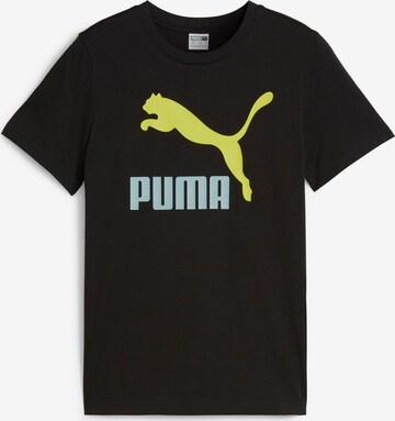 PUMA Тениска 'Classics' в черно: отпред