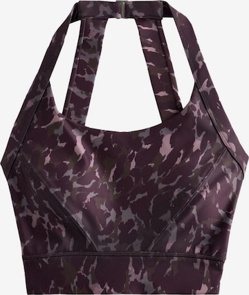 Next Bustier Urheilurintaliivit 'Berry Active' värissä ruskea: etupuoli