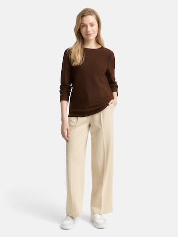 Pull-over TOM TAILOR en marron