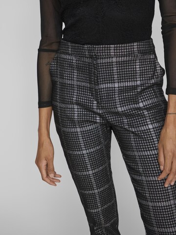 VILA Regular Broek 'Shine' in Zwart