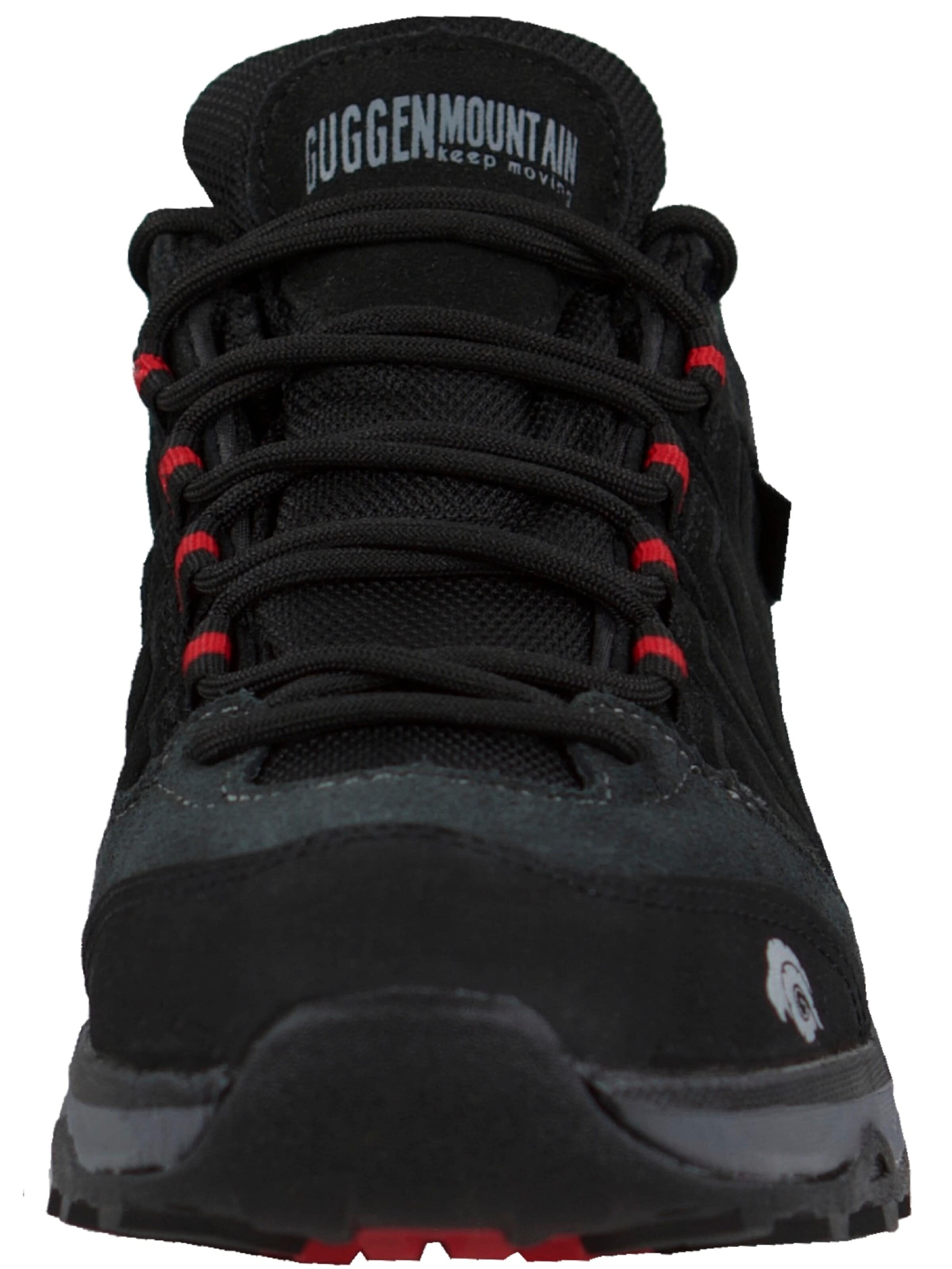 Guggen Mountain Athletic lace-up shoe in Black