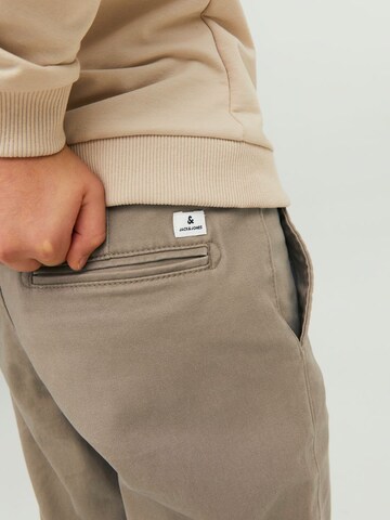 Jack & Jones Junior Regular Trousers 'Marco Dave' in Beige