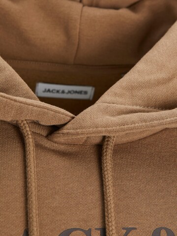 JACK & JONESSweater majica 'FADE' - smeđa boja