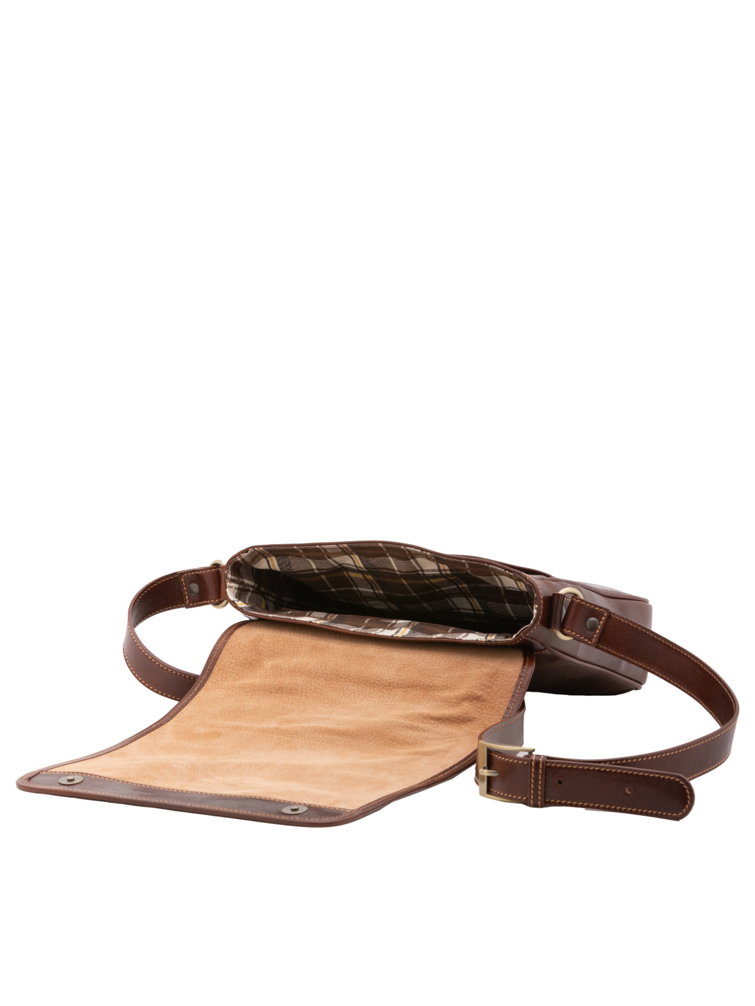 Viola Castellani Schoudertas in Bruin