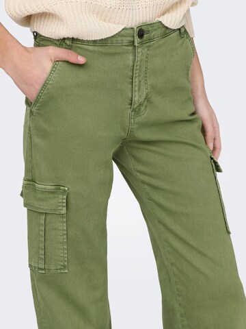 ONLY Regular Cargo Pants 'Safai-Missouri' in Green