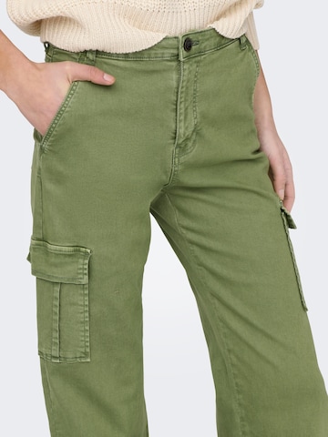 ONLY Regular Cargo Pants 'Safai-Missouri' in Green