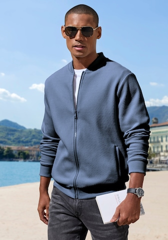 JOHN DEVIN Кофта на молнии в Синий