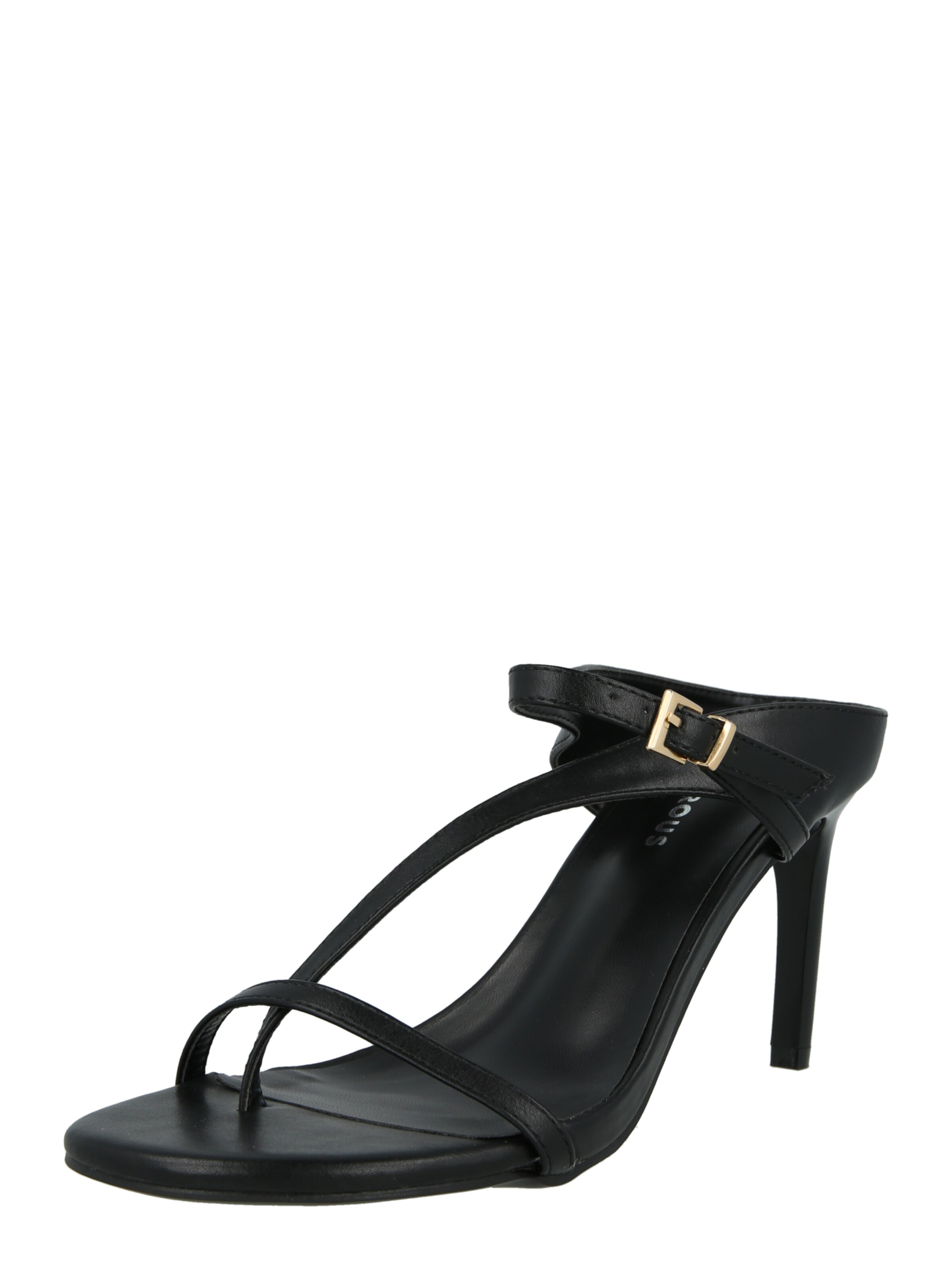 GLAMOROUS Босоножки в Черный: спереди