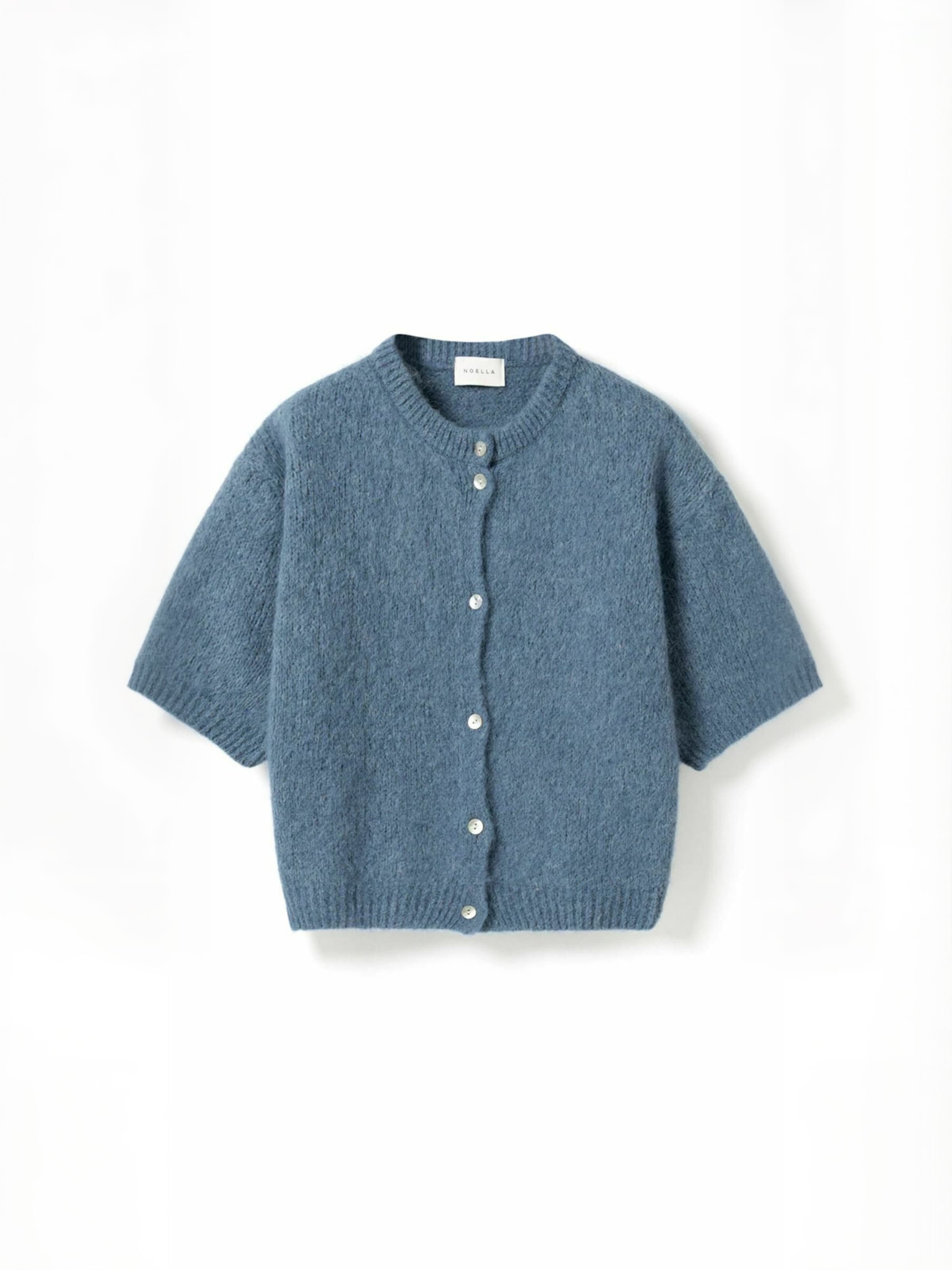 Cardigan ' N-Kae ' Noella en bleu : devant