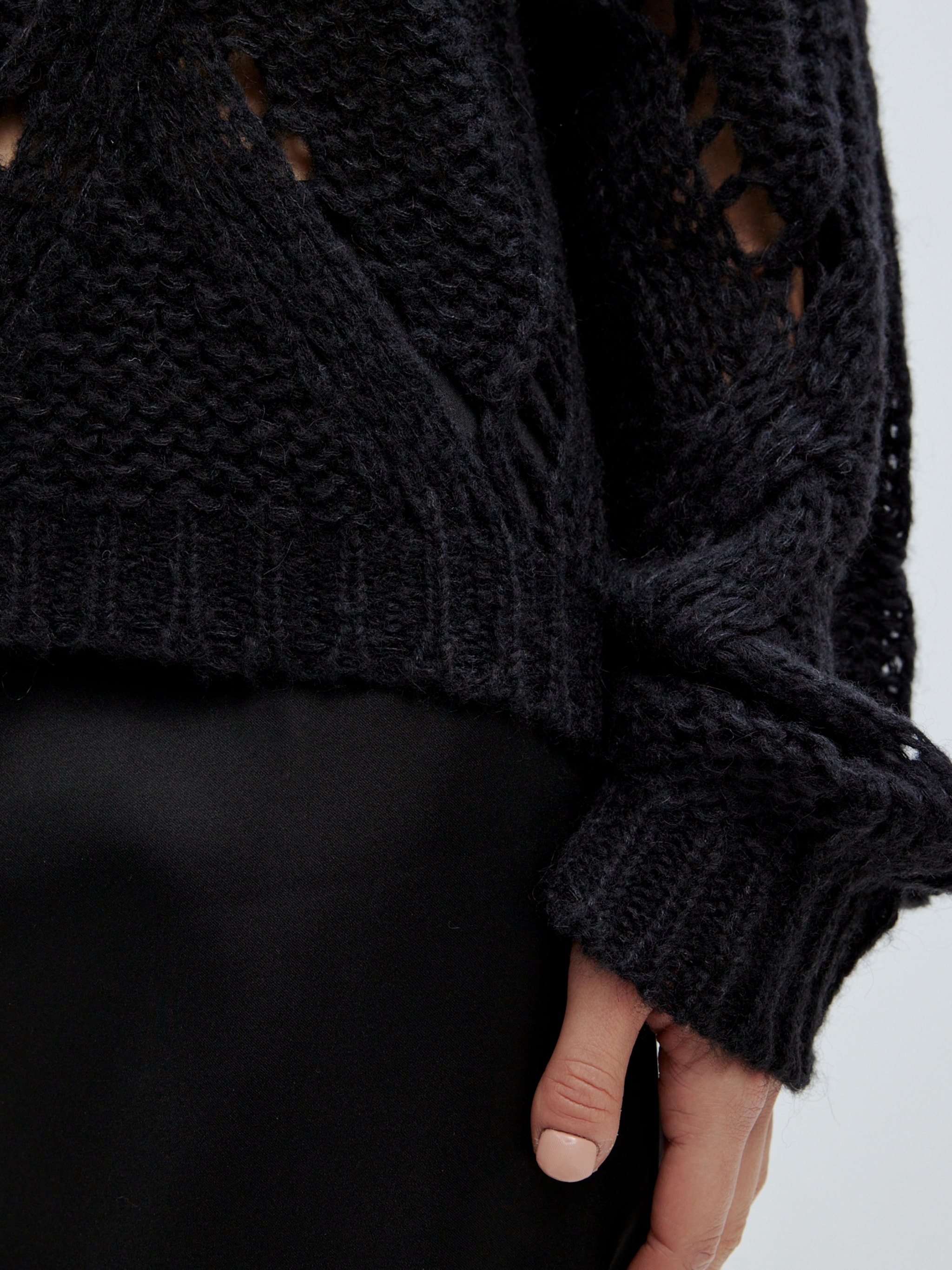 EDITED Produits Pull-over 'Gwendolyn' noir