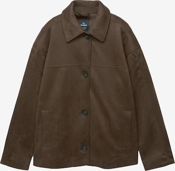 Pull&Bear Välikausitakki värissä ruskea: etupuoli