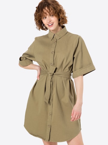 Robe-chemise 'Ivette' modström en vert : devant